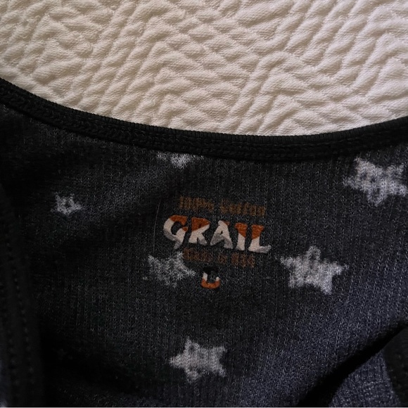 GRAIL Bertha skull roses tank 100% cotton - Picture 9 of 10